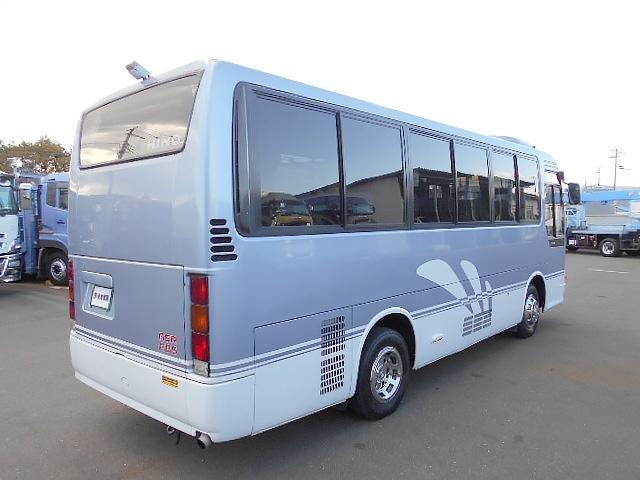 リエッセ マイクロバス 29人乗り スーパーツーリング モケットシート リクライニング機能 自動スライドドア ニーリング機能 ボトルクーラー有 総輪エアサス バックモニター ATシフト リアエンジン(6枚目)