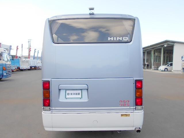 リエッセ マイクロバス 29人乗り スーパーツーリング モケットシート リクライニング機能 自動スライドドア ニーリング機能 ボトルクーラー有 総輪エアサス バックモニター ATシフト リアエンジン(9枚目)