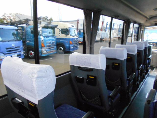 リエッセ マイクロバス 29人乗り スーパーツーリング モケットシート リクライニング機能 自動スライドドア ニーリング機能 ボトルクーラー有 総輪エアサス バックモニター ATシフト リアエンジン(35枚目)