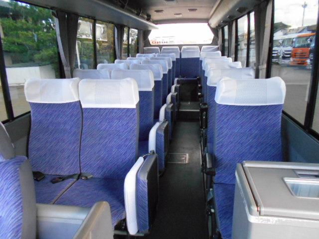 リエッセ マイクロバス 29人乗り スーパーツーリング モケットシート リクライニング機能 自動スライドドア ニーリング機能 ボトルクーラー有 総輪エアサス バックモニター ATシフト リアエンジン(36枚目)