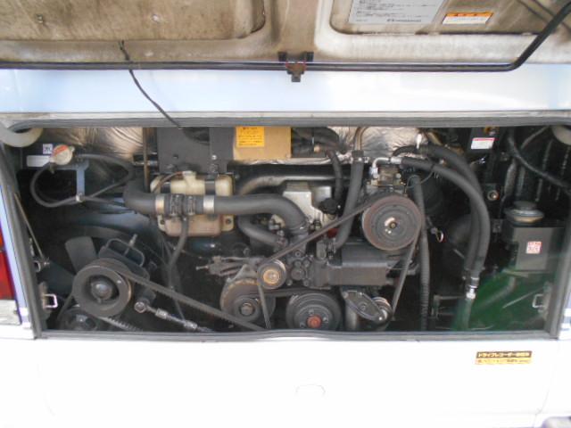 リエッセ マイクロバス 29人乗り スーパーツーリング モケットシート リクライニング機能 自動スライドドア ニーリング機能 ボトルクーラー有 総輪エアサス バックモニター ATシフト リアエンジン(39枚目)