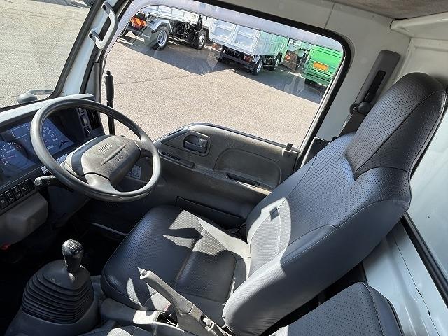 エルフトラック ローダーダンプ 上物花見台製 積載3t 荷台寸法306×160×36 荷台床鉄板張り アオリ3方開 シートキャリア付 150馬力 6速ミッション 走行8.6万km(23枚目)