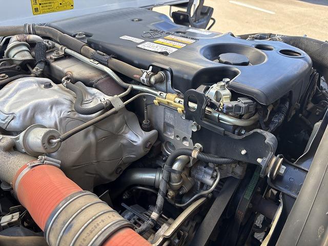 エルフトラック ローダーダンプ 上物花見台製 積載3t 荷台寸法306×160×36 荷台床鉄板張り アオリ3方開 シートキャリア付 150馬力 6速ミッション 走行8.6万km(53枚目)