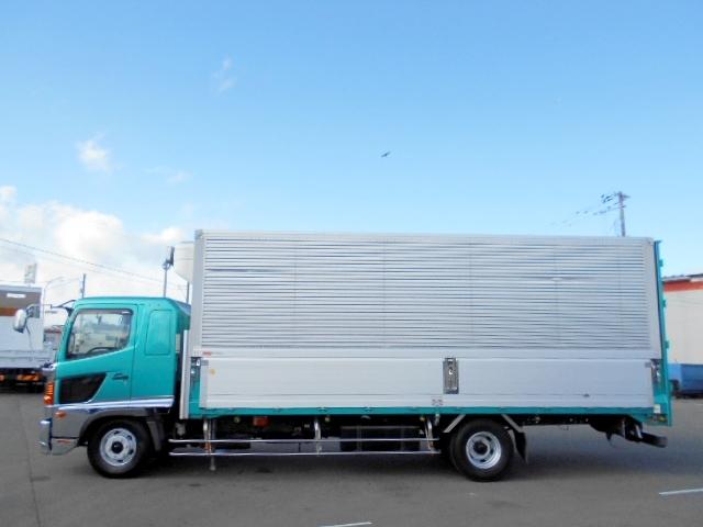 ヒノレンジャー 　冷蔵冷凍ウイング　上物東プレ製　－３０℃設定　積載２．３ｔ　ワイドボディ　荷台寸法６２２×２３８×２２０　荷台床アルミ縞板　ラッシングレール２段　内フック５対　アオリ開閉サポート　走行６６万ｋｍ（5枚目）