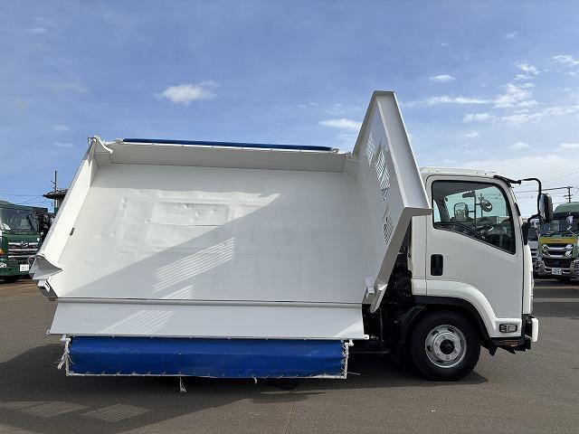 フォワード 　３転ダンプ　上物極東開発製　積載３．４５ｔ　荷台寸法３４１×２０６×３１　右側電動サイドゲート付　コボレーン付　走行７．４万ｋｍ　６速ミッション（30枚目）