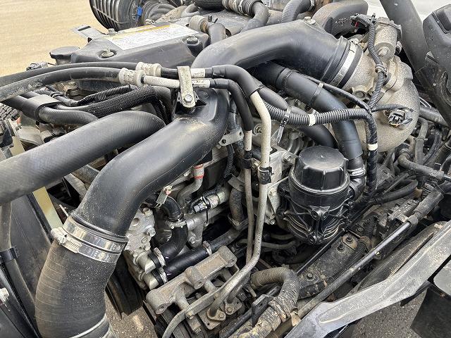 フォワード 　３転ダンプ　上物極東開発製　積載３．４５ｔ　荷台寸法３４１×２０６×３１　右側電動サイドゲート付　コボレーン付　走行７．４万ｋｍ　６速ミッション（67枚目）