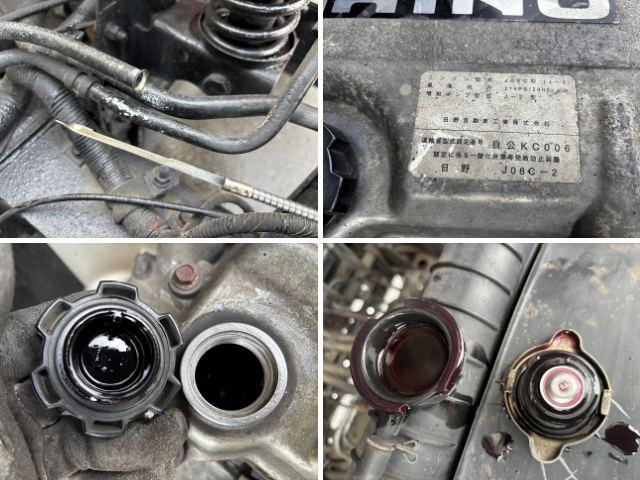 ヒノレンジャー 　クレーン付セルフローダー　上物古河ユニック　４段ブーム　ラジコン（無線）　フックイン　２．９ｔ吊　角足＆差し違いアウトリガー　積載１．６５ｔ　荷台寸法５６４×２１０×９　荷台床鉄板張り　スライドボディ（69枚目）