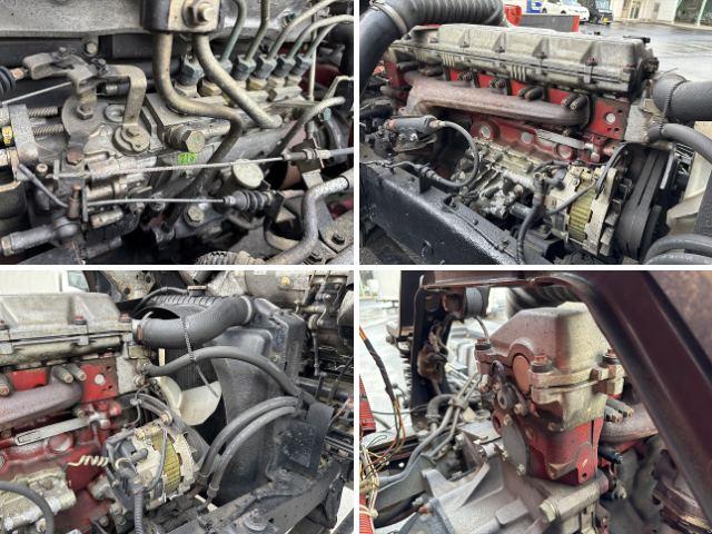 ヒノレンジャー 　クレーン付セルフローダー　上物古河ユニック　４段ブーム　ラジコン（無線）　フックイン　２．９ｔ吊　角足＆差し違いアウトリガー　積載１．６５ｔ　荷台寸法５６４×２１０×９　荷台床鉄板張り　スライドボディ（71枚目）