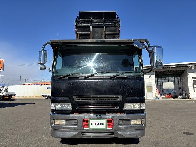 スーパーグレート 　大型ダンプ　上物極東開発製　積載９．４ｔ　電動コボレーン付　荷台寸法５３０ｘ２３０　２デフ　３８０馬力　エンジン６Ｍ７０♪　燃焼不要♪　７速ミッション　走行６４．３万ｋｍ（35枚目）