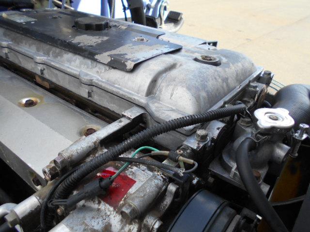 キャンター 　クレーン付き平ボディ　上物タダノ製　４段ブーム　ラジコン（無線）　フックイン　セミロングボディ　荷台寸法２９１ｘ１７９ｘ３７　荷台床木張り　走行１０．９万ｋｍ　５速ミッション（54枚目）