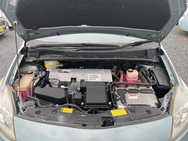 プリウス S ハイブリッド ドライブレコーダー ETC バックカメラ ナビ TV オートライト HID スマートキー 電動格納ミラー CVT 盗難防止システム 衝突安全ボディ アルミホイール CD ABS エアコン(20枚目)