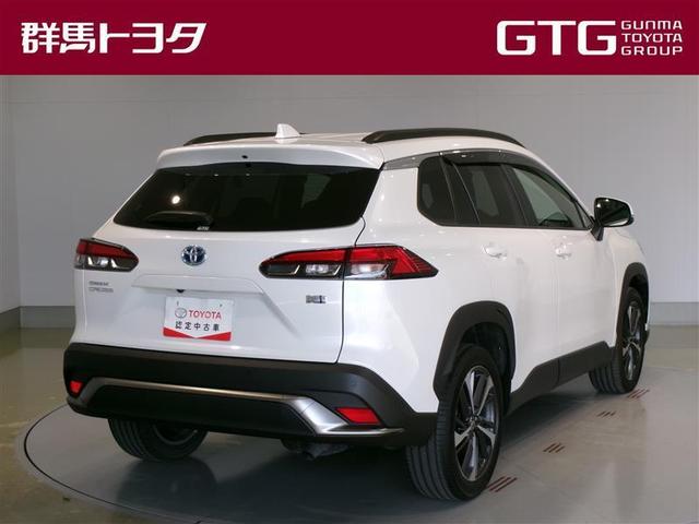 カローラクロス ハイブリッド Z フルセグ メモリーナビ ミュージックプレイヤー接続可 バックカメラ 衝突被害軽減システム ETC LEDヘッドランプ 記録簿(3枚目)