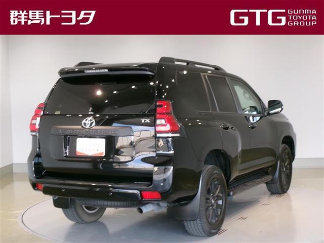 ランドクルーザープラド TX Lパッケージ マットブラックエディション 革シート サンルーフ 4WD フルセグ メモリーナビ DVD再生 バックカメラ 衝突被害軽減システム ETC LEDヘッドランプ ワンオーナー 記録簿(3枚目)