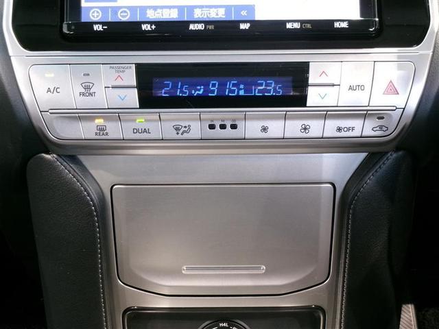 ランドクルーザープラド TX Lパッケージ マットブラックエディション 革シート サンルーフ 4WD フルセグ メモリーナビ DVD再生 バックカメラ 衝突被害軽減システム ETC LEDヘッドランプ ワンオーナー 記録簿(9枚目)