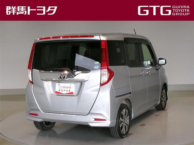 ルーミー カスタムＧ－Ｔ　フルセグ　メモリーナビ　ＤＶＤ再生　バックカメラ　衝突被害軽減システム　ＥＴＣ　両側電動スライド　ＬＥＤヘッドランプ　ワンオーナー　記録簿　アイドリングストップ（3枚目）