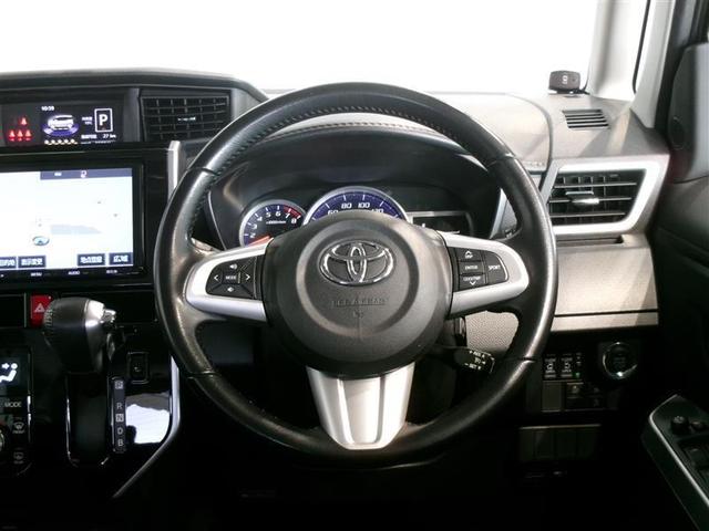 ルーミー カスタムＧ－Ｔ　フルセグ　メモリーナビ　ＤＶＤ再生　バックカメラ　衝突被害軽減システム　ＥＴＣ　両側電動スライド　ＬＥＤヘッドランプ　ワンオーナー　記録簿　アイドリングストップ（5枚目）