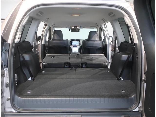 ランドクルーザープラド TX Lパッケージ マットブラックエディション 革シート 4WD フルセグ メモリーナビ ミュージックプレイヤー接続可 バックカメラ 衝突被害軽減システム ETC ドラレコ LEDヘッドランプ 乗車定員7人 3列シート ワンオーナー 記録簿(17枚目)