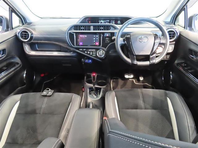 アクア G G’s DVD再生 ミュージックプレイヤー接続可 バックカメラ ETC LEDヘッドランプ 記録簿(4枚目)