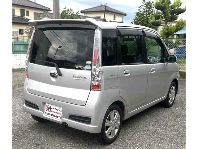 ステラ カスタムRリミテッド ETC ナビ TV HID スマートキー 電動格納ミラー ベンチシート CVT 盗難防止システム ABS CD DVD再生 USB 衝突安全ボディ エアコン パワーステアリング パワーウィンドウ(5枚目)