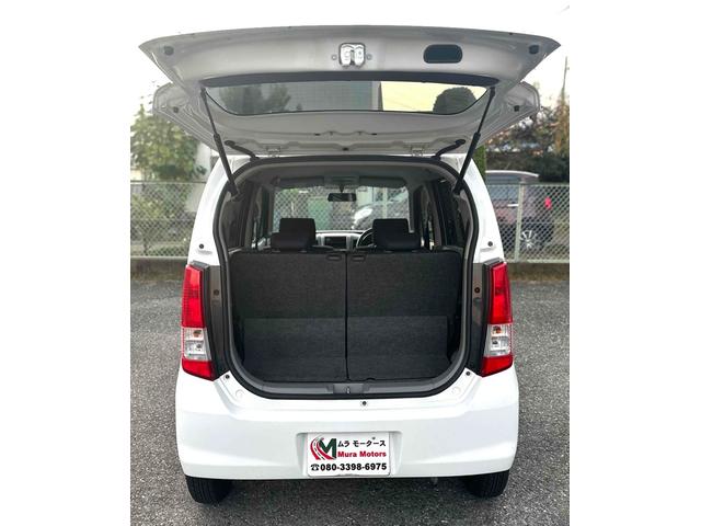 ワゴンＲ ＦＸ　キーレスエントリー　電動格納ミラー　ベンチシート　ＡＴ　盗難防止システム　ＡＢＳ　ＣＤ　アルミホイール　衝突安全ボディ　エアコン　パワーステアリング　パワーウィンドウ　運転席エアバッグ（37枚目）