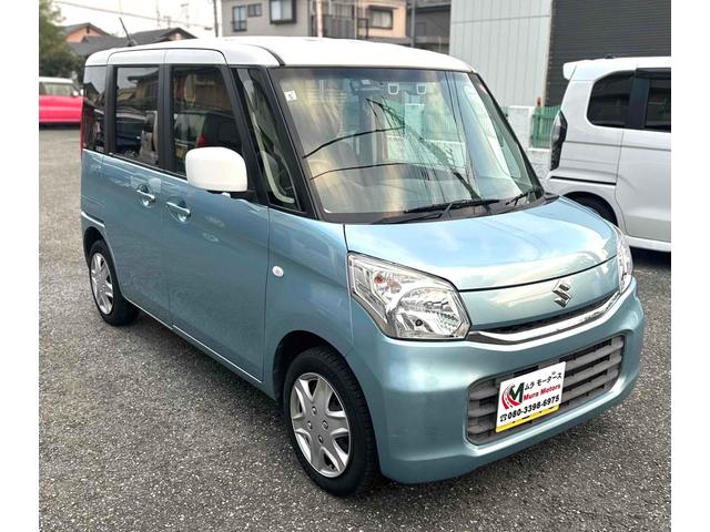 スペーシア Ｘ　ドライブレコーダー　ＥＴＣ　全周囲カメラ　両側電動スライドドア　ナビ　ＴＶ　レーンアシスト　衝突被害軽減システム　スマートキー　アイドリングストップ　電動格納ミラー　シートヒーター　ベンチシート（13枚目）