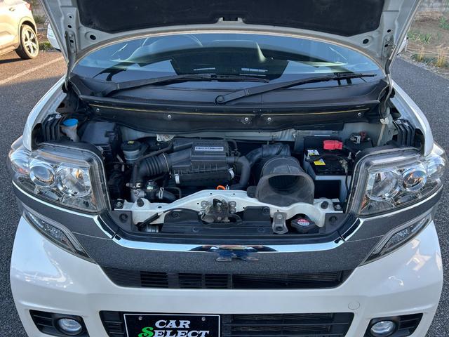 N-BOXカスタム G・ターボパッケージ 電動格納ミラー 両側パワースライドドア ターボ クルーズコントロール オートライト パドルシフト ETC 社外ナビ フルセグ バックカメラ Bluetooth ドラレコ フリップダウンモニター HID(46枚目)