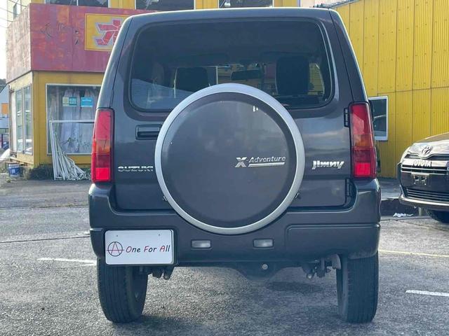 ジムニー クロスアドベンチャー　４ＷＤ　ナビ　ＴＶ　キーレスエントリー　電動格納ミラー　シートヒーター　ＡＴ　ＡＢＳ　アルミホイール　衝突安全ボディ　エアコン　パワーステアリング　パワーウィンドウ（6枚目）