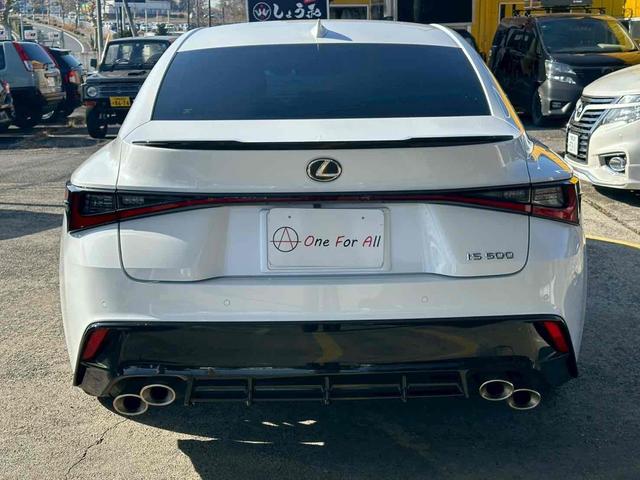 IS IS500 Fスポーツパフォーマンス クリアランスソナー レーンアシスト オートクルーズコントロール 衝突被害軽減システム バックカメラ ナビ TV アルミホイール オートマチックハイビーム オートライト LEDヘッドランプ サンルーフ(7枚目)