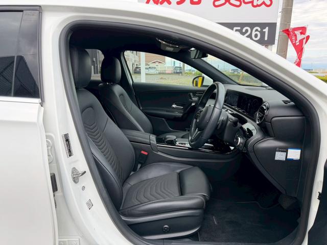Ａクラス Ａ１８０　スタイル　１０．２５型ディスプレイナビ　レーダーセーフティパッケージ　パークトニック　バックモニター　アクティブパーキングアシスト　ＬＥＤハイパフォーマンスヘッドランプ　シートヒーター　パワーシート　地デジＴＶ（10枚目）