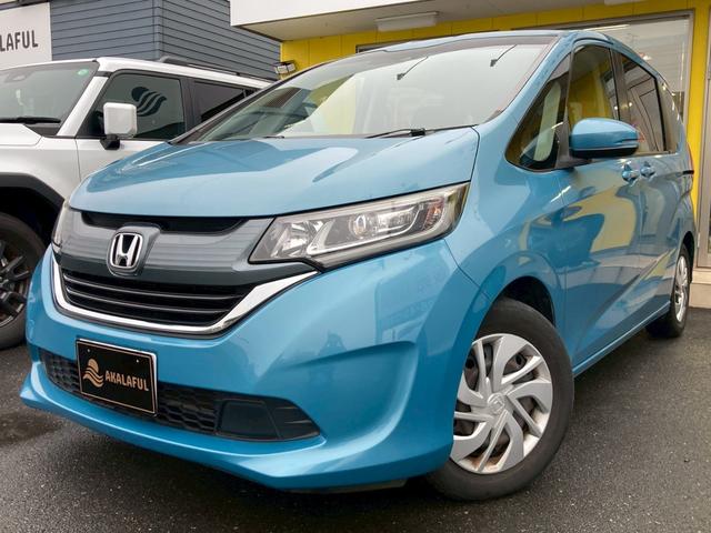 フリード G・ホンダセンシング 純正9インチナビ フリップダウンモニター Cパッケージ LEDヘッドランプ ナビ装着用SP バックモニター 両側パワースライドドア ホンダセンシング コンフォートパッケージ 2列目ベンチシート 禁煙車(2枚目)