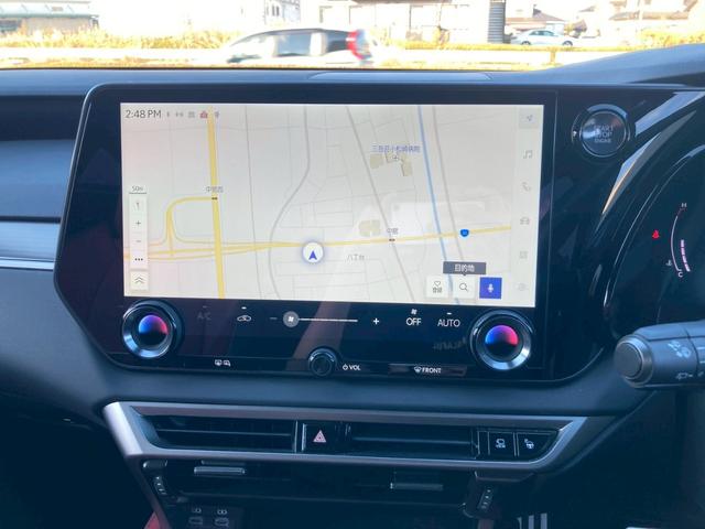 ＲＸ ＲＸ３５０　Ｆスポーツ　１４型メーカーナビ　レクサスチームメイト　パノラマルーフ　オレンジブレーキキャリパー　デジタルインナーミラー　セーフティシステムプラス　ＢＳＭ　３眼フルＬＥＤヘッドランプ　おくだけ充電　ＨＵＤ　全方位（30枚目）