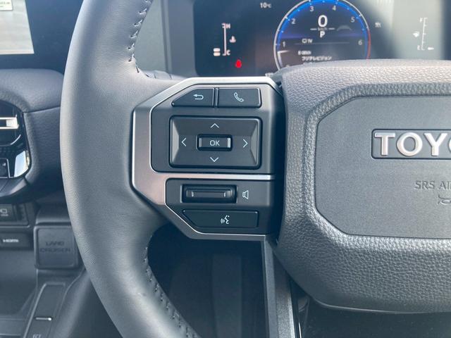 ランドクルーザー２５０ ＶＸ　１２．３型ディスプレイナビ　ムーンルーフ　ルーフレール　セーフティセンス　レザーシート　リフレクター式３眼ＬＥＤヘッドランプ　デジタルインナーミラー　全方位モニター　パワーバックドア　ＢＳＭ　地デジ（27枚目）