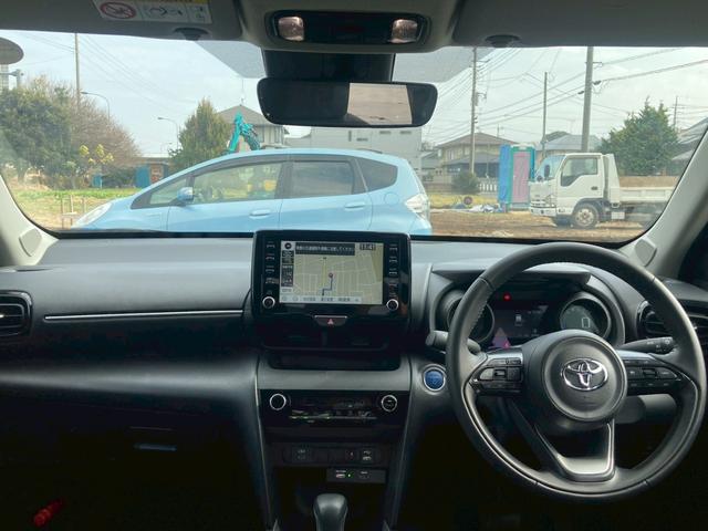 ヤリスクロス ハイブリッドG 純正ディスプレイオーディオ(ナビ機能有) モデリスタエアロ(F・S・R) パノラミックビューモニター セーフティセンス パーキングサポートブレーキ プッシュスタート AC100V 純正AW 禁煙車(16枚目)