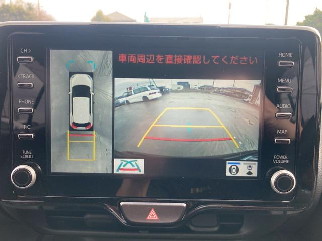 ヤリスクロス ハイブリッドG 純正ディスプレイオーディオ(ナビ機能有) モデリスタエアロ(F・S・R) パノラミックビューモニター セーフティセンス パーキングサポートブレーキ プッシュスタート AC100V 純正AW 禁煙車(22枚目)