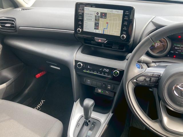 ヤリスクロス ハイブリッドG 純正ディスプレイオーディオ(ナビ機能有) モデリスタエアロ(F・S・R) パノラミックビューモニター セーフティセンス パーキングサポートブレーキ プッシュスタート AC100V 純正AW 禁煙車(27枚目)