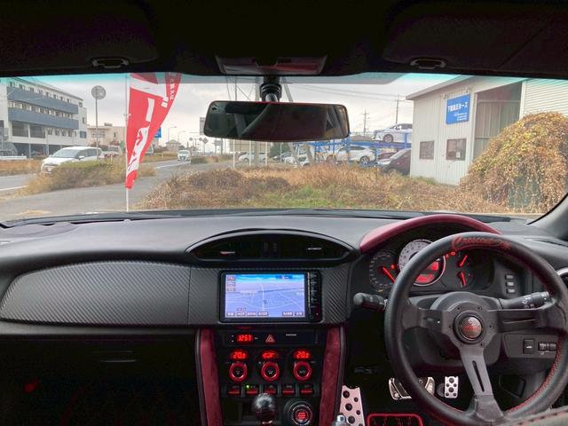 86 GT 純正ナビ バックモニター RSRダウンサス 柿本マフラー RAYS18AW MOMOステアリング TV トルセンLSD クルーズコントロール HIDヘッドランプ プッシュスタート ルーフスポイラー(15枚目)