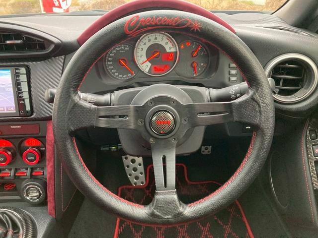 86 GT 純正ナビ バックモニター RSRダウンサス 柿本マフラー RAYS18AW MOMOステアリング TV トルセンLSD クルーズコントロール HIDヘッドランプ プッシュスタート ルーフスポイラー(16枚目)