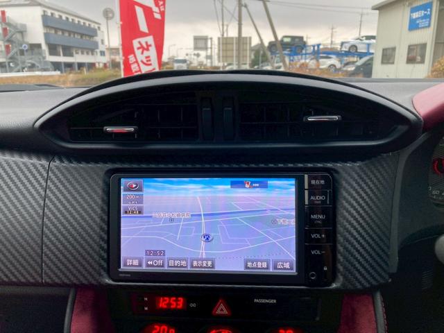 86 GT 純正ナビ バックモニター RSRダウンサス 柿本マフラー RAYS18AW MOMOステアリング TV トルセンLSD クルーズコントロール HIDヘッドランプ プッシュスタート ルーフスポイラー(25枚目)