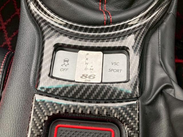 86 GT 純正ナビ バックモニター RSRダウンサス 柿本マフラー RAYS18AW MOMOステアリング TV トルセンLSD クルーズコントロール HIDヘッドランプ プッシュスタート ルーフスポイラー(29枚目)