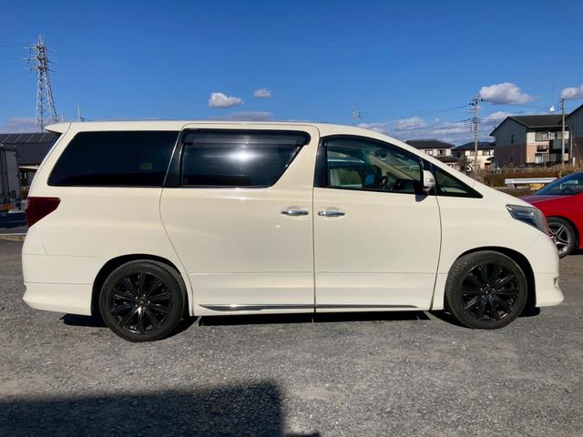 アルファード 350G 純ナビ エアロ(F・S・R) 9型フリップダウンモニター ツインサンルーフ 車検R9.8月 バックモニター TV 両側パワースライドドア HIDヘッドランプ パワーシート AME19AW ISOFIX(5枚目)