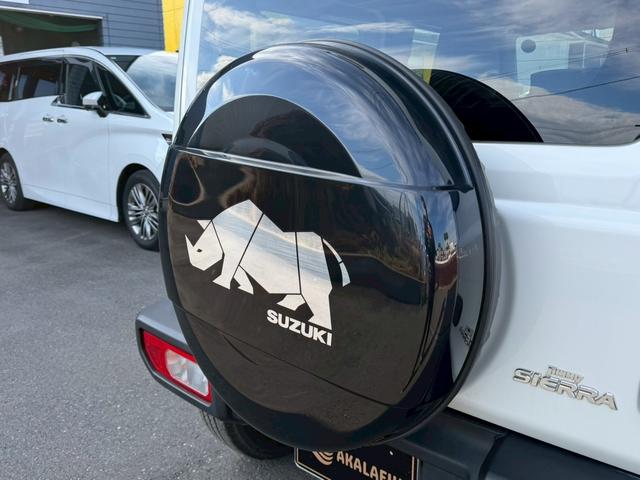 ジムニーシエラ ＪＣ　ナビ　バックモニター　ＴＶ　シートヒーター　背面タイヤ　セーフティサポート　クルーズコントロール　ＬＥＤヘッドランプ　オートライト　純正１５ＡＷ　プッシュスタート　純正シートカバー　禁煙車　バイザー（49枚目）