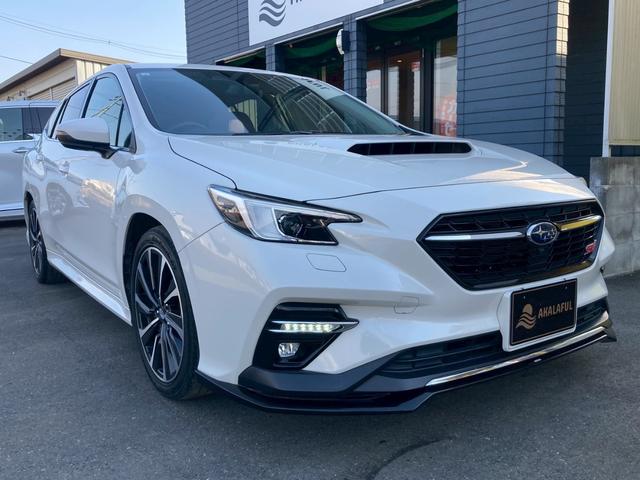 レヴォーグ ＳＴＩスポーツ　ＥＸ　純正１１．６インチナビ　ＳＴＩフロントリップ　リアエアロ　アイサイトコア／Ｘテクノロジー　黒赤レザーシート　バックモニター　ドライブモードセレクト　地デジＴＶ　パドルシフト　シートヒーター（前後）禁煙（3枚目）