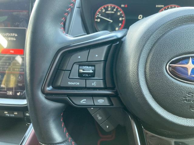 レヴォーグ ＳＴＩスポーツ　ＥＸ　純正１１．６インチナビ　ＳＴＩフロントリップ　リアエアロ　アイサイトコア／Ｘテクノロジー　黒赤レザーシート　バックモニター　ドライブモードセレクト　地デジＴＶ　パドルシフト　シートヒーター（前後）禁煙（23枚目）