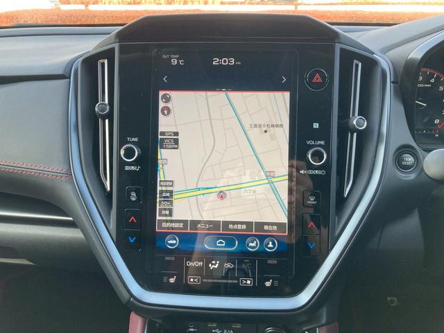 レヴォーグ ＳＴＩスポーツ　ＥＸ　純正１１．６インチナビ　ＳＴＩフロントリップ　リアエアロ　アイサイトコア／Ｘテクノロジー　黒赤レザーシート　バックモニター　ドライブモードセレクト　地デジＴＶ　パドルシフト　シートヒーター（前後）禁煙（28枚目）