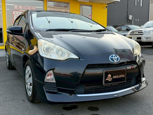 アクア Ｇ　モデリスタエアロ　ナビ　バックモニター　地デジＴＶ　スマートエントリーパッケージ　シートヒーター　ナノイー　ステアリングスイッチ　オートエアコン　ＩＳＯＦＩＸ　禁煙車　車検整備実施　デジタルメーター（3枚目）