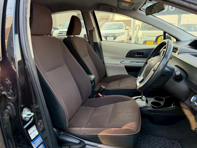 アクア Ｇ　モデリスタエアロ　ナビ　バックモニター　地デジＴＶ　スマートエントリーパッケージ　シートヒーター　ナノイー　ステアリングスイッチ　オートエアコン　ＩＳＯＦＩＸ　禁煙車　車検整備実施　デジタルメーター（10枚目）