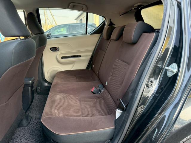 アクア Ｇ　モデリスタエアロ　ナビ　バックモニター　地デジＴＶ　スマートエントリーパッケージ　シートヒーター　ナノイー　ステアリングスイッチ　オートエアコン　ＩＳＯＦＩＸ　禁煙車　車検整備実施　デジタルメーター（13枚目）