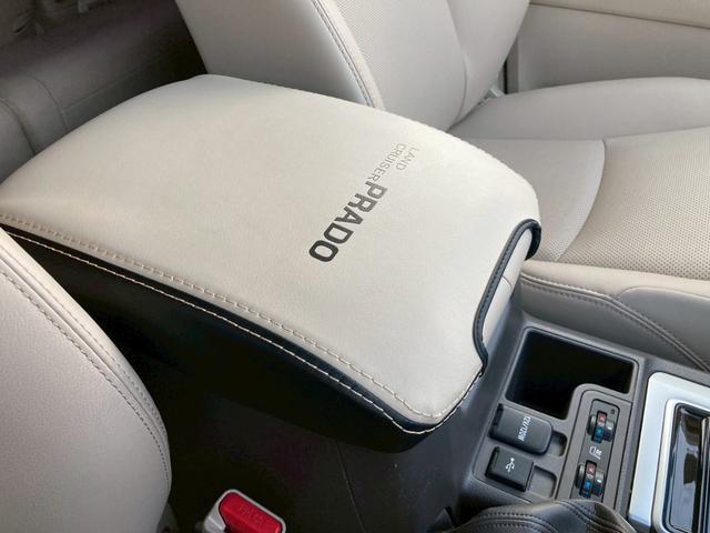 ランドクルーザープラド ＴＸ　Ｌパッケージ　モデリスタエアロ　純正９インチディスプレイナビ　サンルーフ　ベージュレザーシート　全方位モニター　ブラックルーフレール　ＴＲＤマフラー　ＲＡＹＳ１８ＡＷ　セーフティセンス　ＬＥＤヘッドランプ　禁煙車（36枚目）