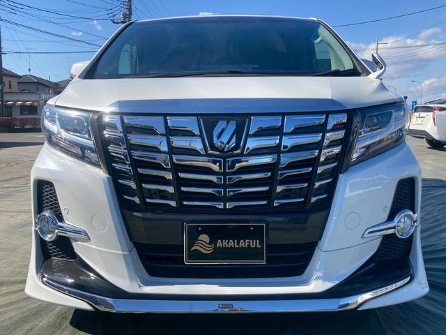 アルファード 2.5S Aパッケージ モデリスタエアロ(F・S・R) サンルーフ 純正9インチナビ 純正12.1インチ後席モニター レーダークルーズコントロール プリクラッシュセーフティシステム バックモニター TV TEIN車高調(4枚目)