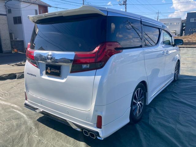 アルファード 2.5S Aパッケージ モデリスタエアロ(F・S・R) サンルーフ 純正9インチナビ 純正12.1インチ後席モニター レーダークルーズコントロール プリクラッシュセーフティシステム バックモニター TV TEIN車高調(7枚目)